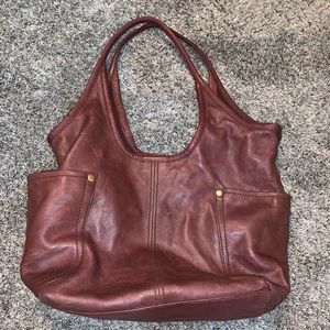 Red Frye purse